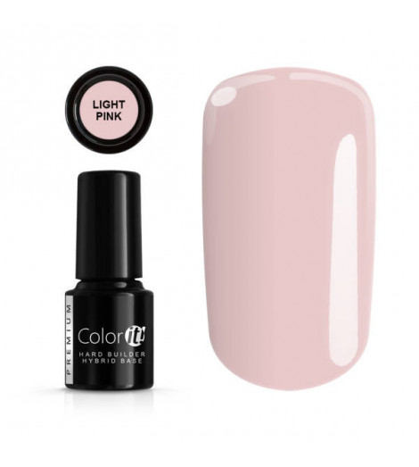 Vernis Color IT Premium Hybrid HARD Builder Base Gel 6g Silcare Light Pink