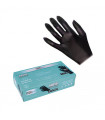 Boîte de 100 gants nitrile sans poudre noir S