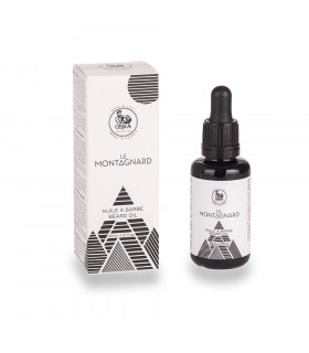 Huile à barbe Le Montagnard au beurre d'Edelweiss OSMA 30 ml