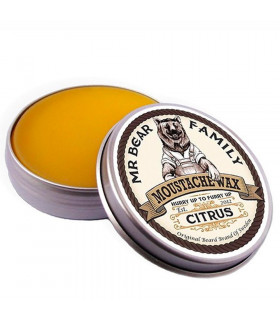 Cire barbe et moustache 30ml Mr Bear Family