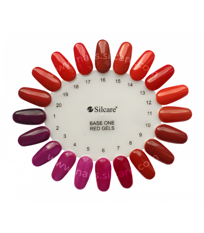 Gel UV / LED Silcare Base One Red 5g