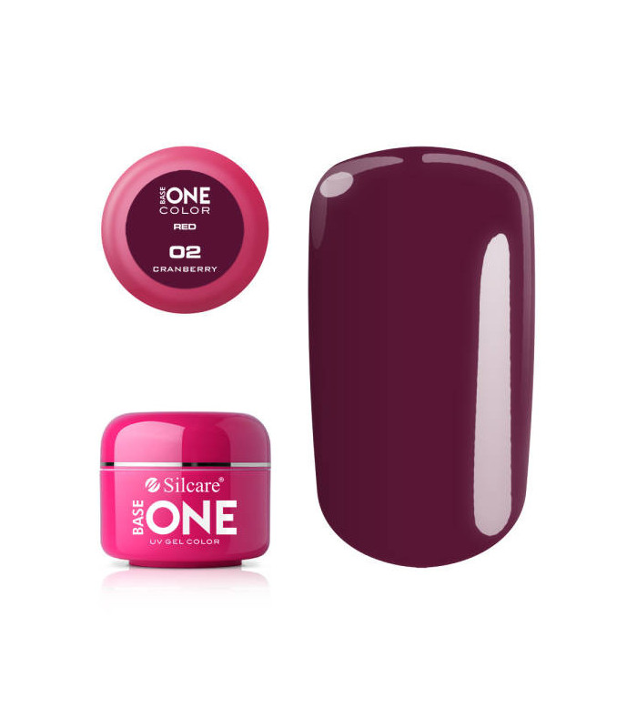Gel UV / LED Silcare Base One Red 5g