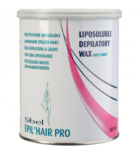 copy of Pot de cire 800 ml AVEC bandes peaux sensibles