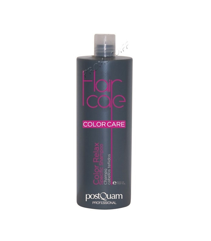 shampoing cheveux colorés color relax postquam