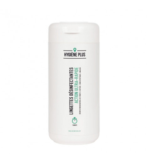 Boîte de lingettes désinfectantes (100 unités) Hygiène Plus