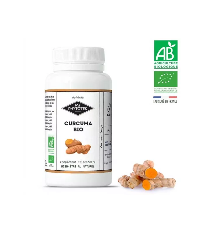 Gélules Curcuma BIO x200
