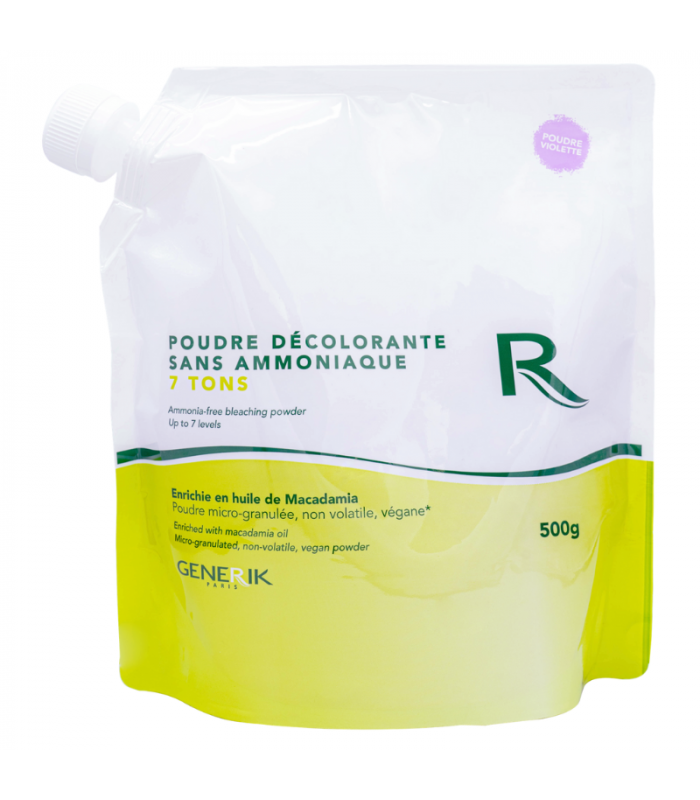 Poudre décolorante sans ammoniaque violette 7 tons 500gr