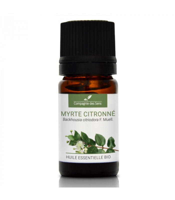 MYRTE CITRONNE - Huile essentielle BIO 5 ml Compagnie des Sens