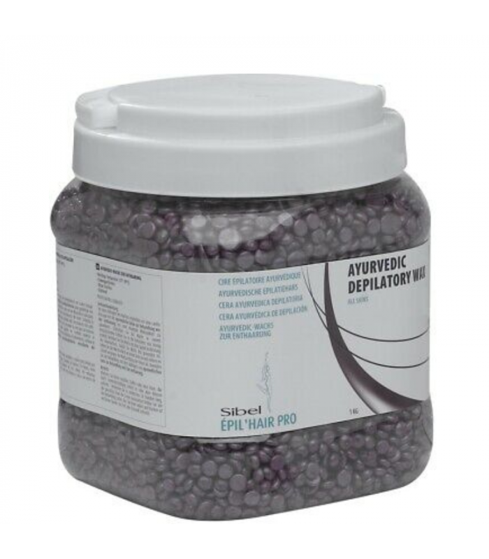 Cire Ayurvédique violette sans bandes tous types de peaux 1KG SIBEL