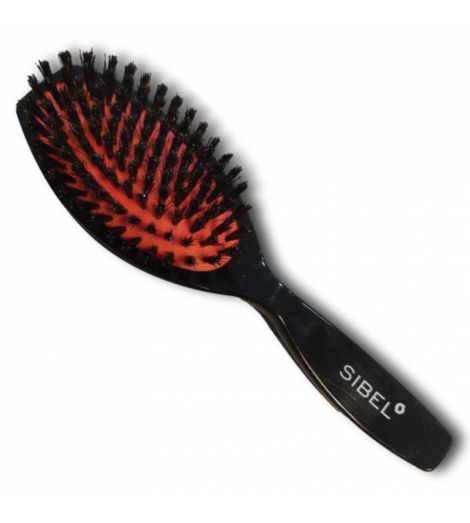Brosse pneumatique 100% sanglier 11 rangs Classic 74 Sibel