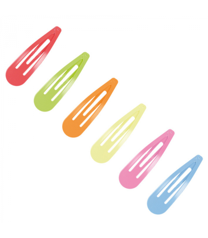 Barettes fluos 5 cm par 24