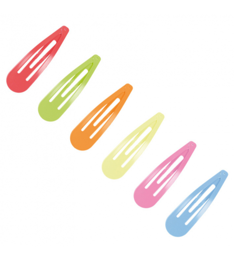 Barettes fluos 5 cm par 24