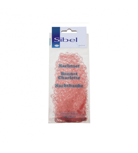 Filet de nuit rose avec élastique
