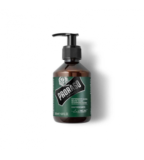 Shampoing à barbe rafraîchissant 200ml Proraso