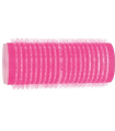 Rouleaux velcro mise en plis rose diamètre 24 mm sachet de 12