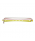 Bigoudis Permanente longs 80mm Rose/Jaune 12pcs diam 8mm
