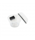 Set bol doseur pinceau shaker blanc