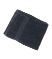 Serviette noire 100% coton 50x90cm