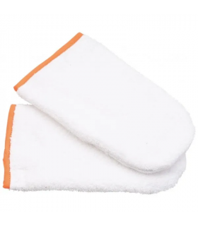 Paire de gants en tissu éponge / paraffine