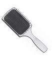 Brosse pneumatique plate chromée