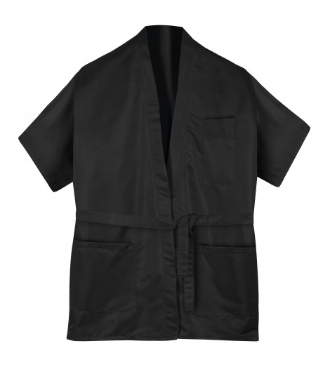 Veste Kimono Stylist Polyplus Manches courtes Noir S-M