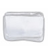 Trousse rectangulaire BLANCHE transparente