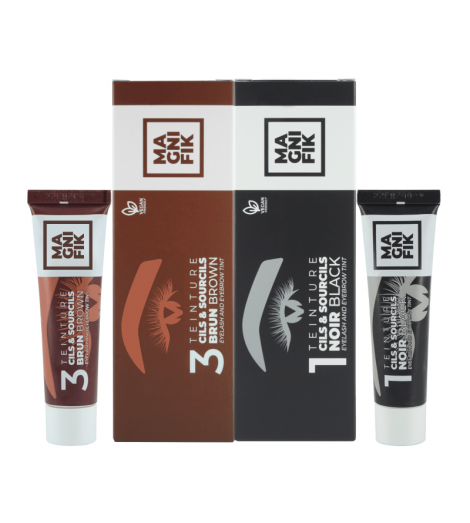 Kit teinture Cils & Sourcils Magnifik