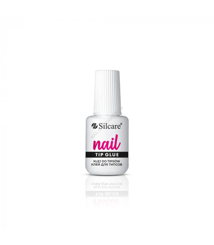 Colle avec pinceau pour capsules à ongles Silcare
