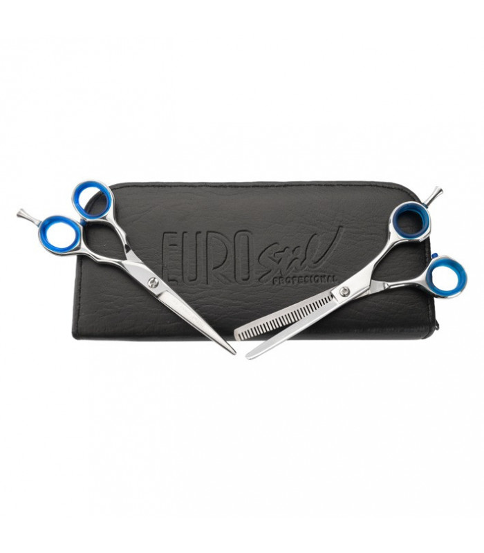 Trousse de ciseaux (droit et sculpteur 5 5p) Eurostil