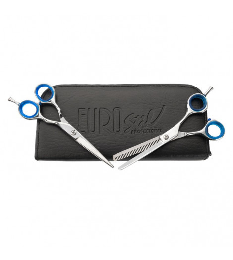 Trousse de ciseaux (droit et sculpteur 5 5p) Eurostil