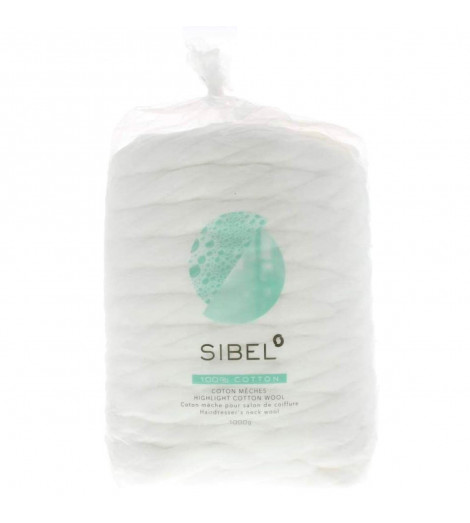 Coton mèches pour coiffeur 1 kg Sibel Neck wool