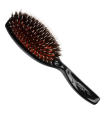 Brosse nylon blanc / sanglier pneumatique grande