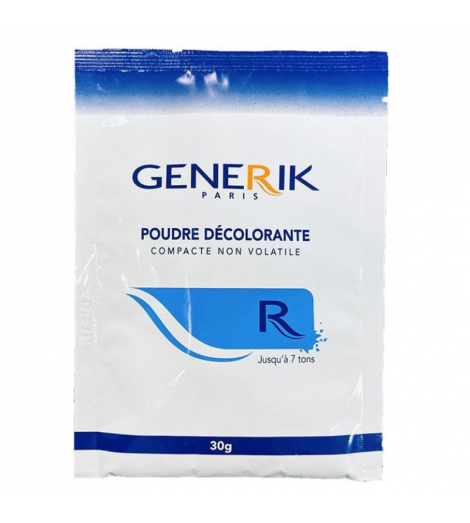 Poudre décolorante bleue 7 tons Generik