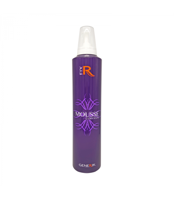 Mousse aérosol coiffante à base de protéine de soie - 300ml- Generik