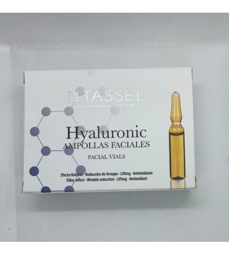 10 ampoules d'acide hyaluronique pour le visage - Tassel