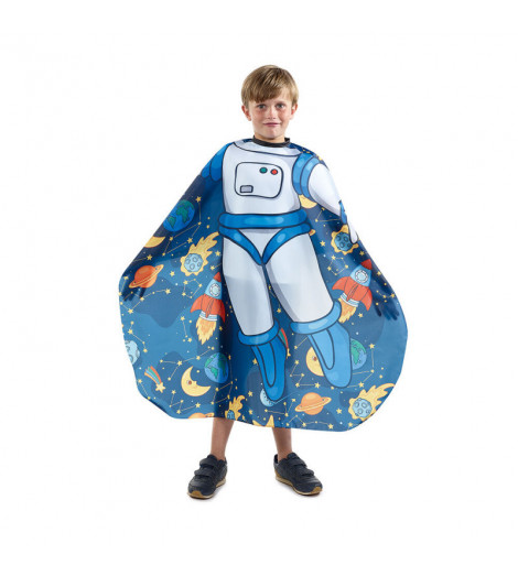 Cape de coupe pour enfants. Modèle Space heroes. Sibel