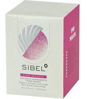Papier pointes par 1000 End Wraps Sibel 80 * 55 mm