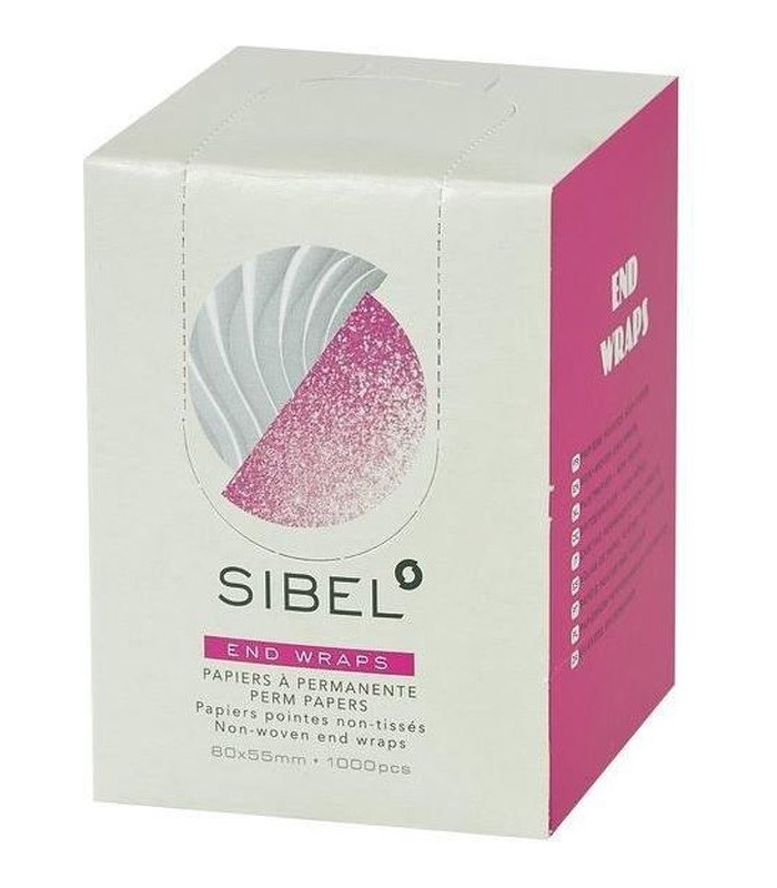 Papier pointes par 1000 End Wraps Sibel 80 * 55 mm