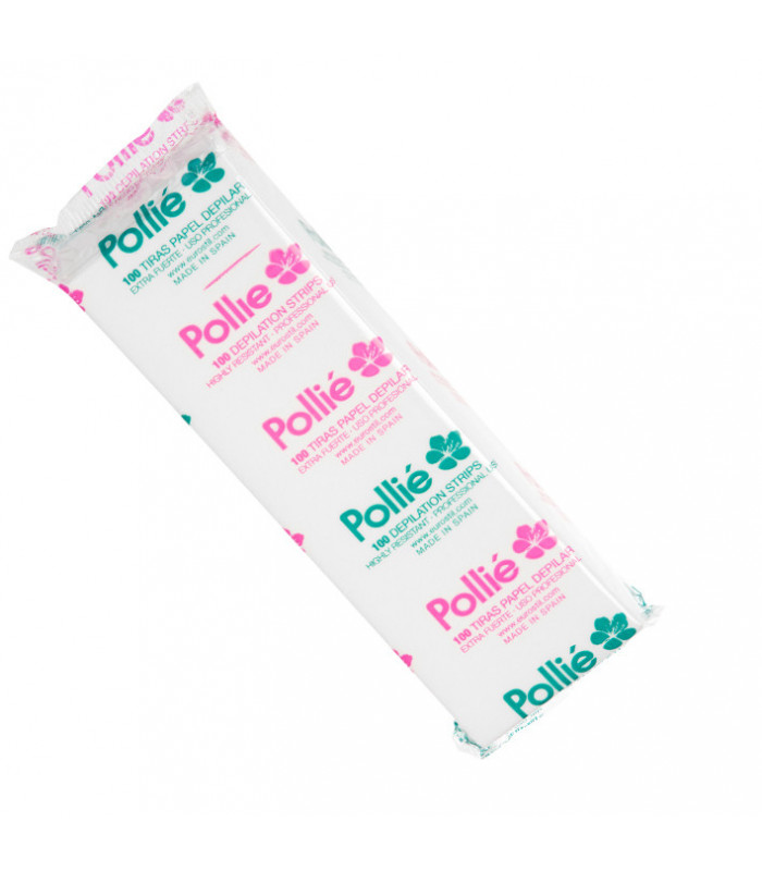 Bandes à épiler par 100 extra-fortes Pollié