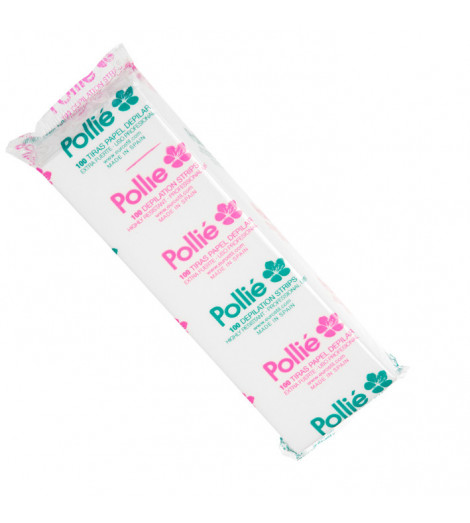 Bandes à épiler par 100 extra-fortes Pollié