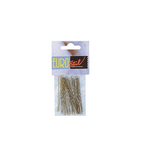 Epingles Kifix ondulées bronze 55mm