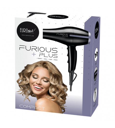 Sèche cheveux furious compact plus - EUROSTIL