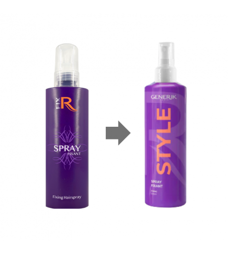 Spray Fixant STYLE 250 ml  Generik