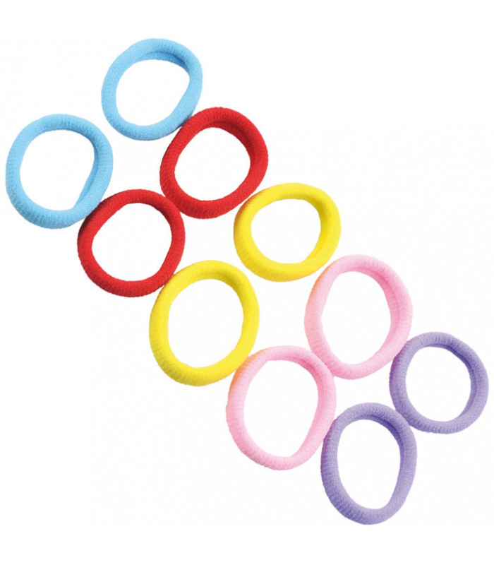 Mini élastiques Multicolores