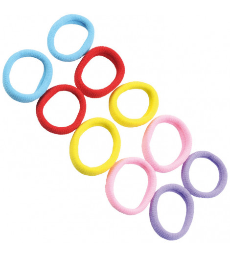 Mini élastiques Multicolores